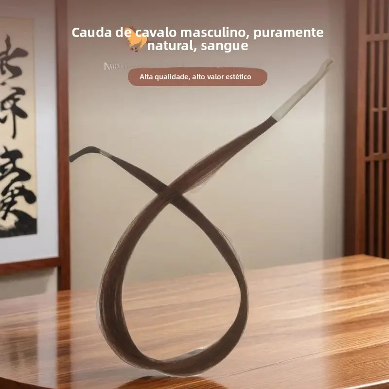 first-class-brown-tail-for-erhu-full-set-of-accessories-premium-hair-bow-replacement-jdr-instrument-accessories