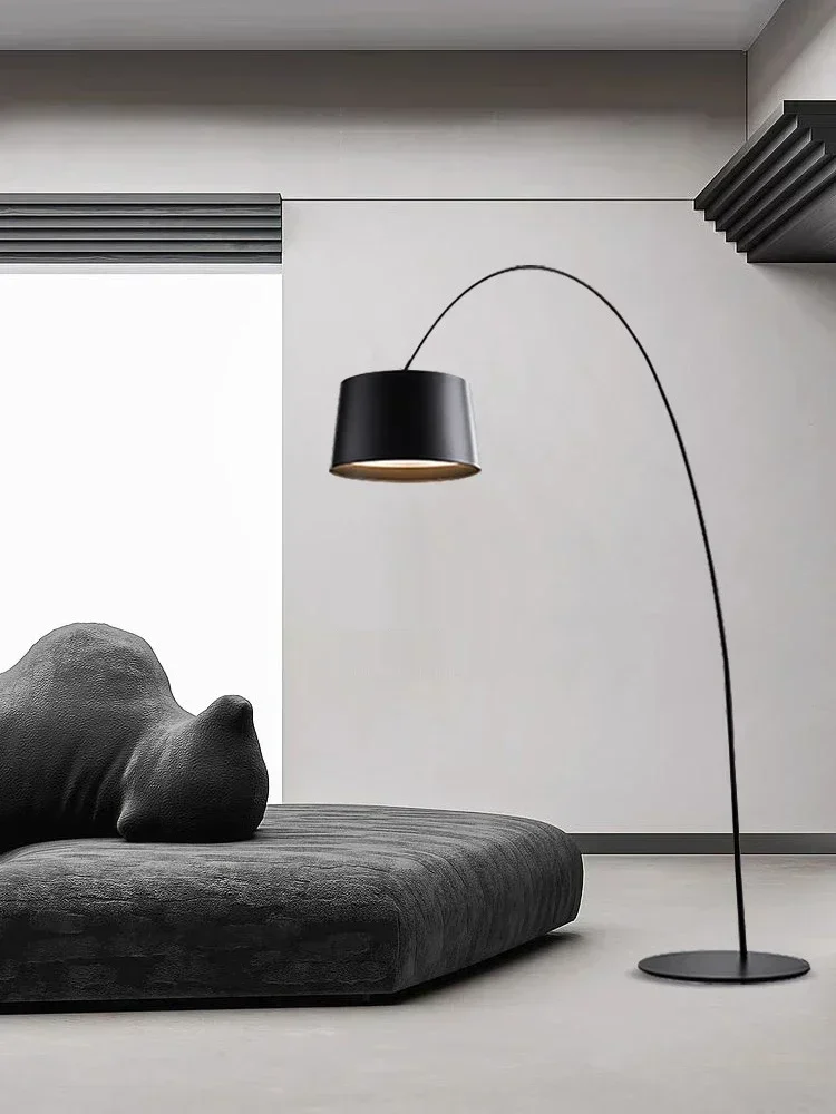 Nordic Minimalist Floor Lamp Creative Living Room Sofa Edge Light Italian Study Bedroom Vertical Reading Home Lighting Fixture
