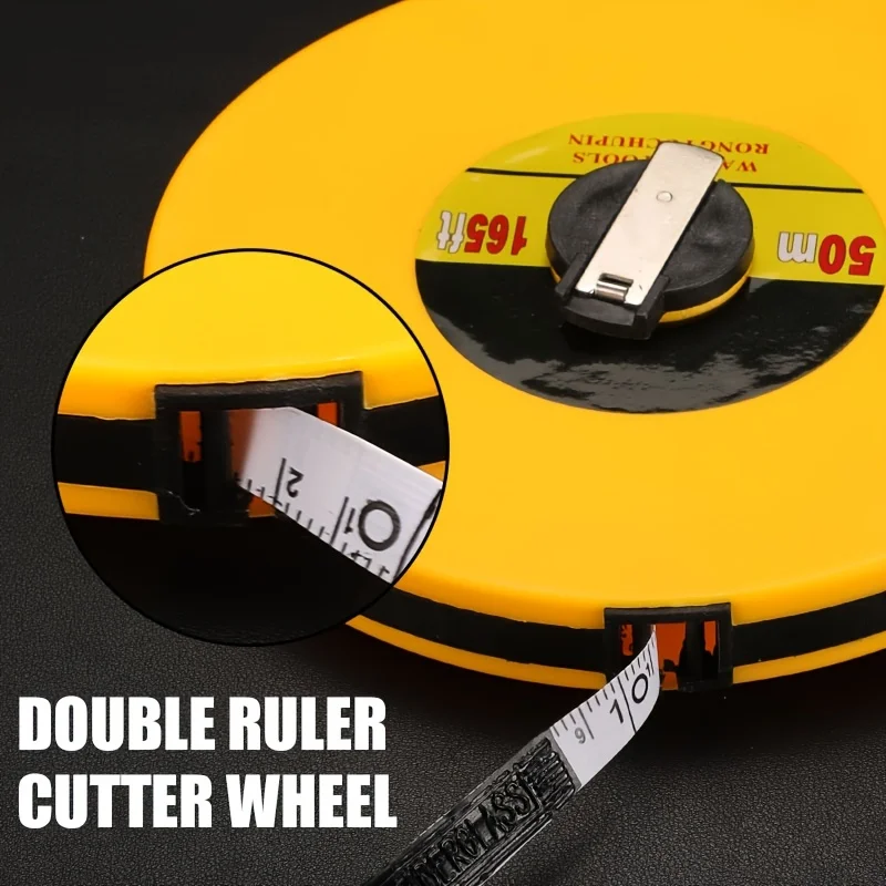 Heavy Duty Fiberglass Measuring Tape 20 30 50 100 Meters Long Ruler for Construction Engineering Survey Measuring Hand Tools
