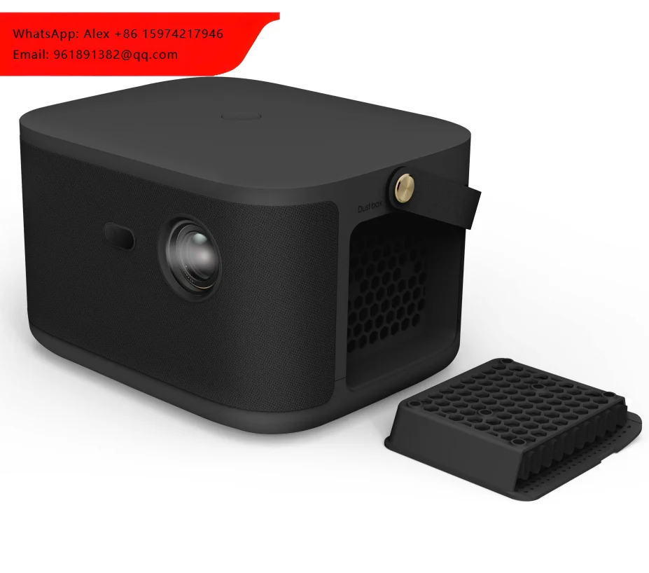 

YDH-DX-7 Smart Mini Home Theater Projector Quad Core Android 9 DLP With Auto Focus Full HD 1920*1080p Video Projector