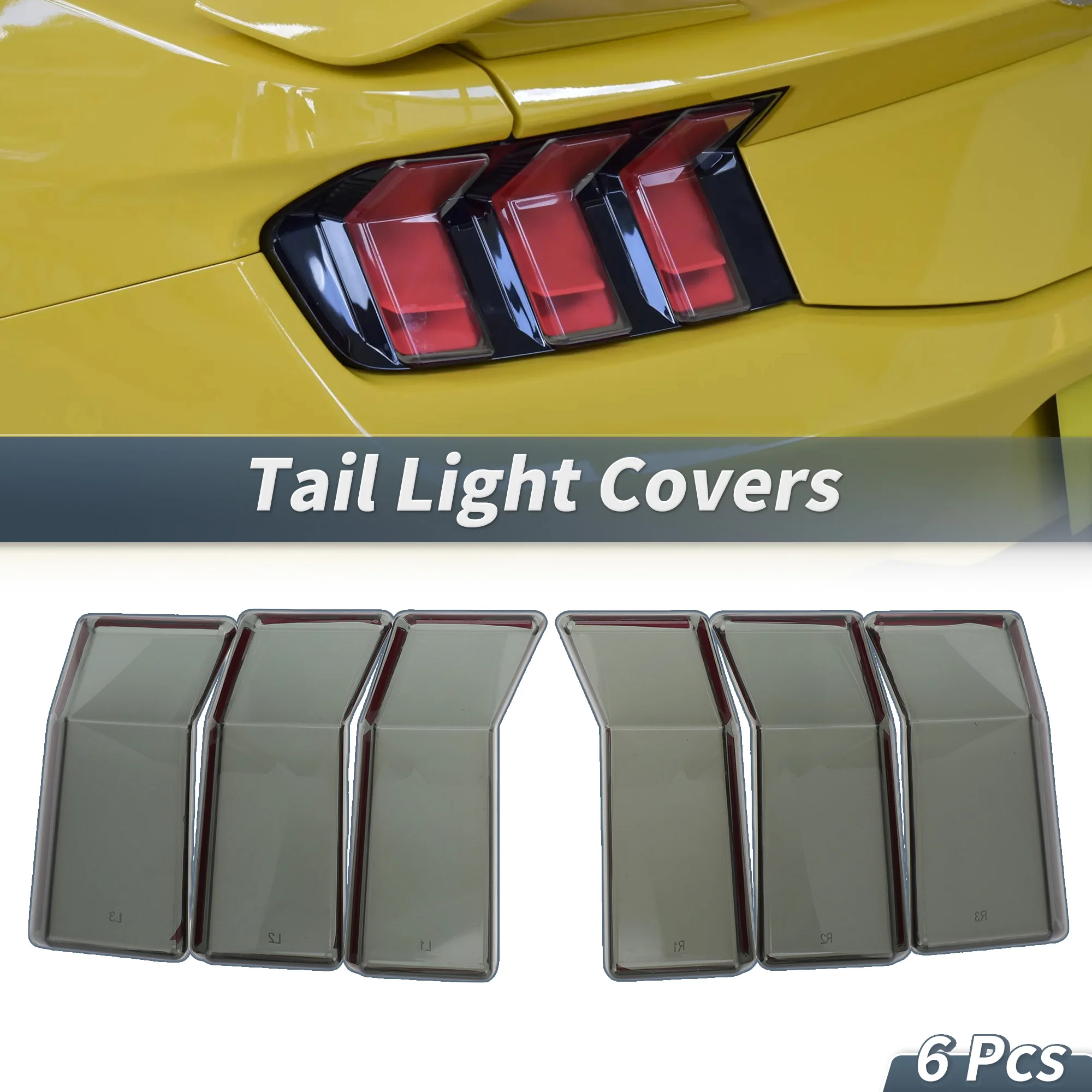 

Крышка заднего фонаря UXCELL для Ford Mustang GT S650 Dark Horse Ecoboost 24 25