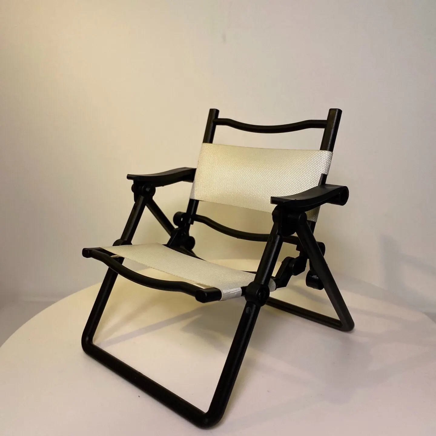 Simulação cadeira dobrável cadeira de praia decoração para 1/10 rc rastreador carro trx4 defender bronco axial scx10 rc4wd d90 chevrolet k10