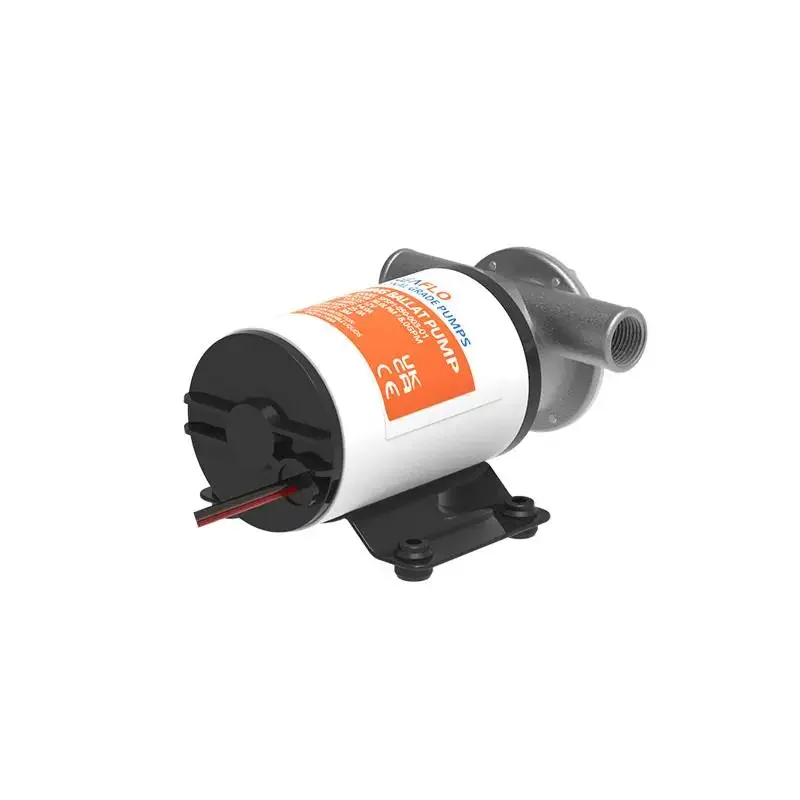 For 12V Reversable 13.5GPM Self Priming Flexible Impeller Ballast Pump Cooling Circulation Drainage Pump for Industrial use