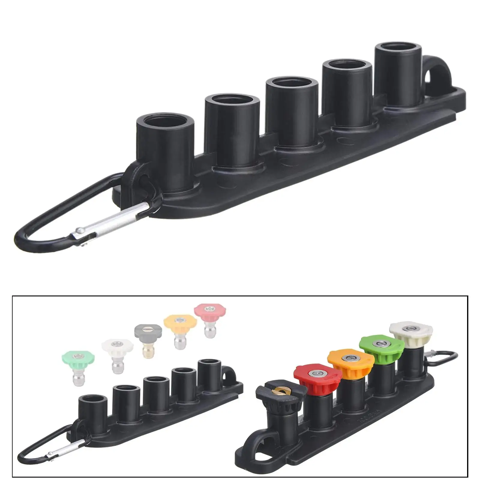 

Portable Nozzle Holder for Storing Lightweight for Car Wash in The Garden