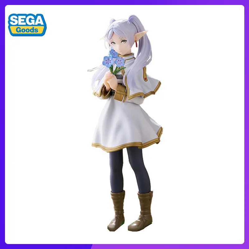 Mainan Model figur Anime asli baru di luar perjalanan SEGA Luminasta Frieren mainan koleksi figur aksi anak laki-laki PVC