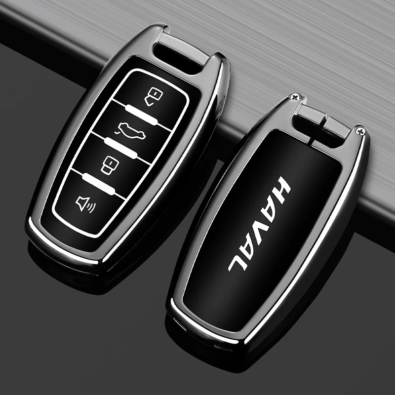 Autoschlüsselhülle mit Autoemblem-Schlüsselanhänger für Haval Jolion F7 H9 H6 H2 F7X F7H H8 H3 H4 H1 H5 H7 F5 M4 M6 H6-Coupe First-love – Detail 5
