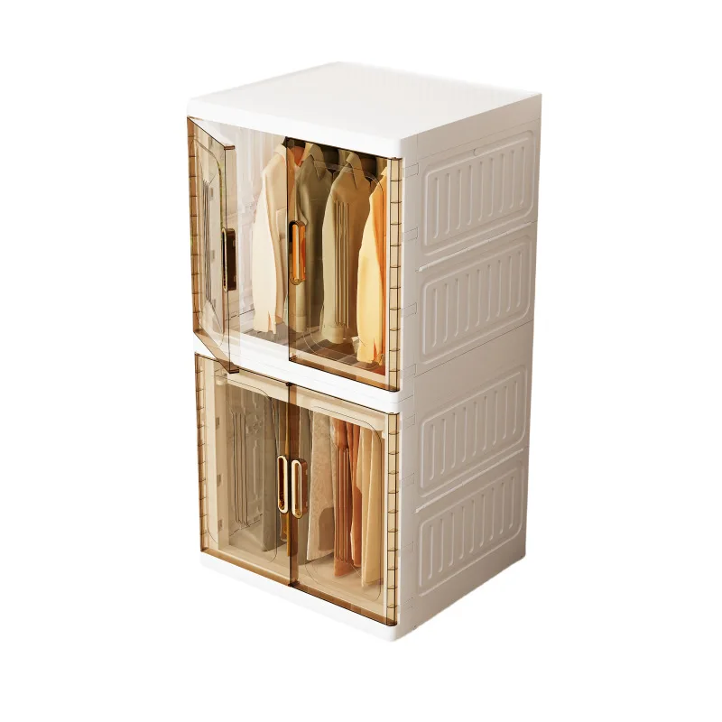 

Removable folding wardrobe, multi functional storage cabinet