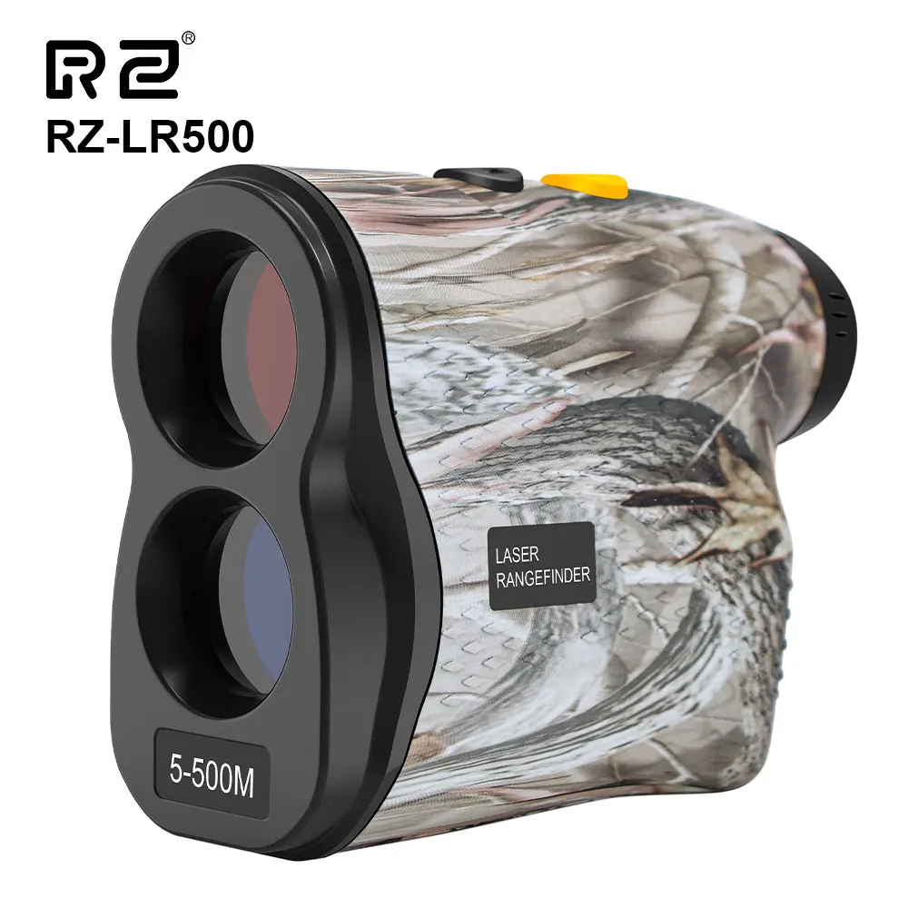 RZ Hunting Rangefinder 500M Waterproof Telescope Golf Laser Rangefinder USB Rechargeable For Golfing