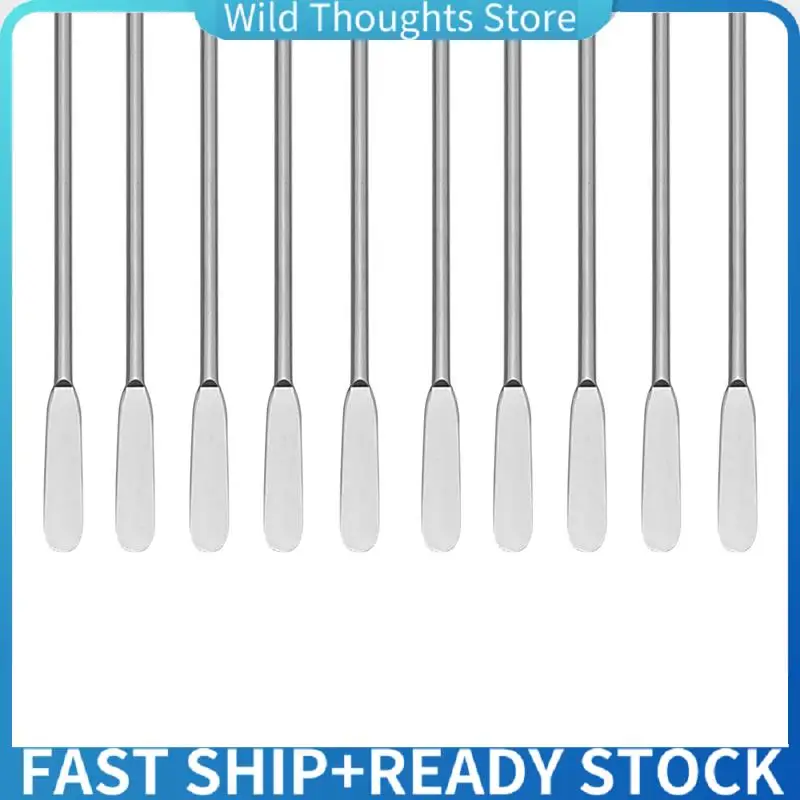 

30Pcs Swizzle Sticks Metal - Stainless Steel Mixing Cocktail Coffee Stirrers For Wine Juice 7.5 Inch, 10Pieces Pack-[Qahk]