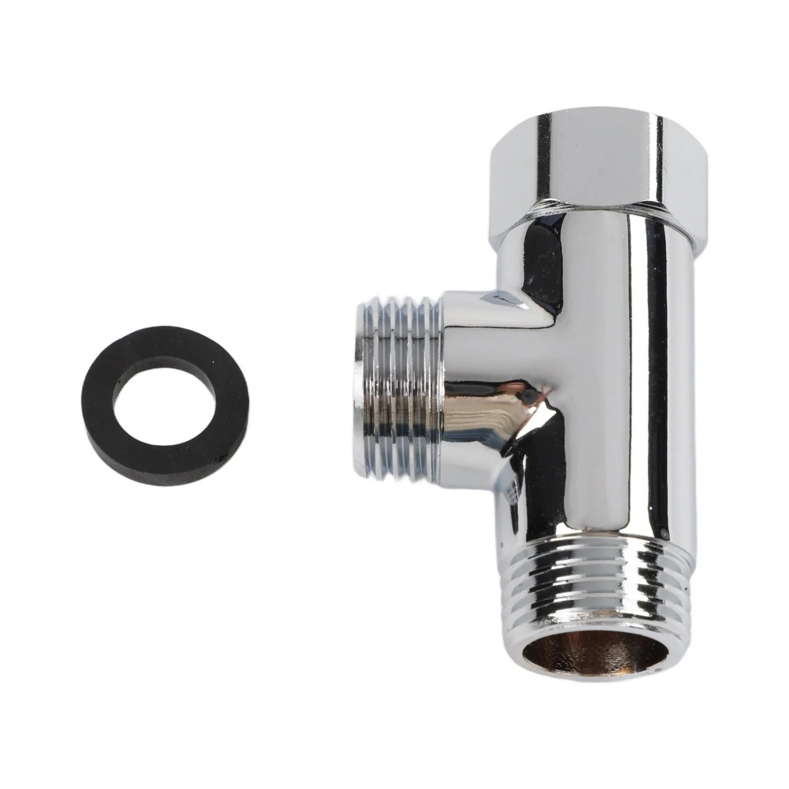 For Bathroom Use 1 2 Inch Shower Hose Adapter 360 Degree Rotating Water Adapter T Piece Plumbing 360 Rotating Union
