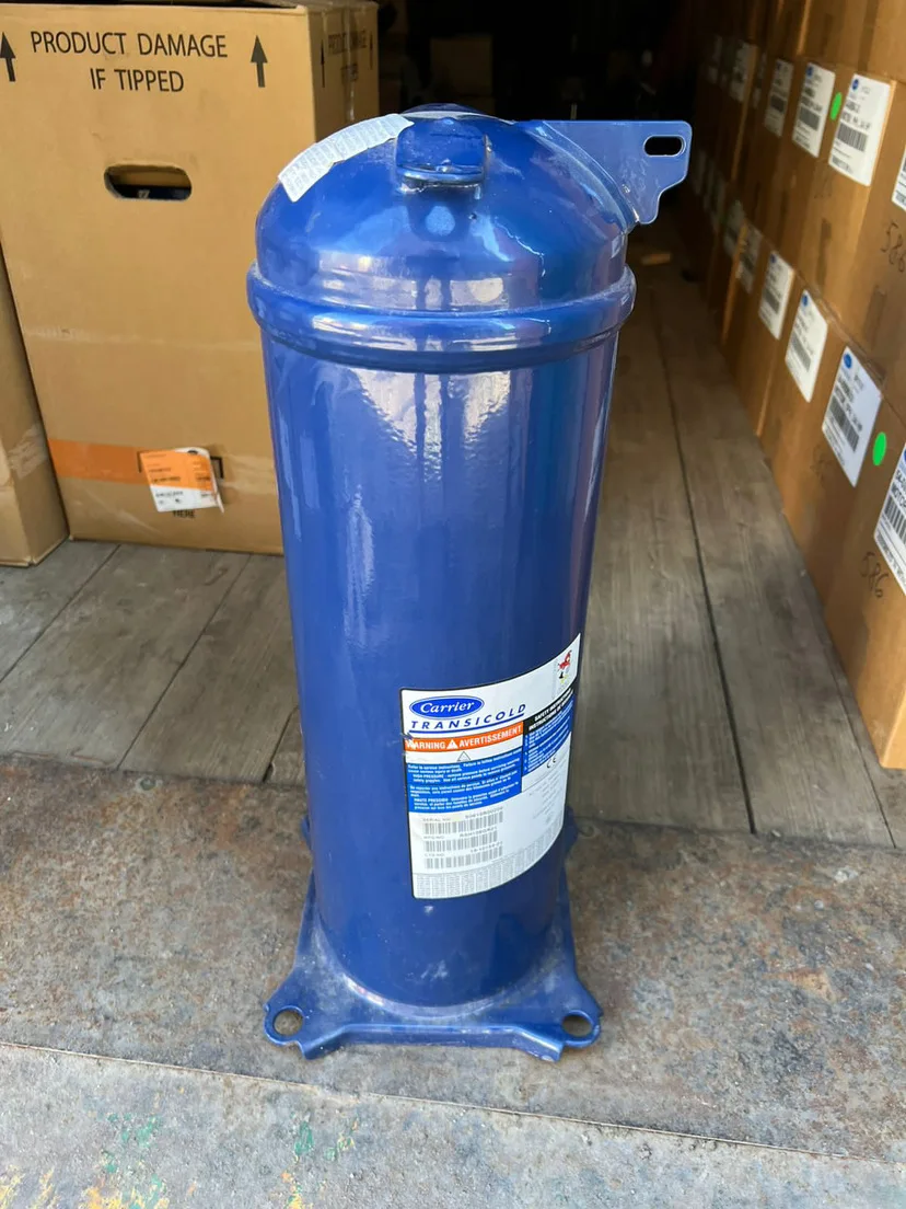 Compressor Carrier Transicold Transportadora Compressor Marinho Carlyle RSH105GR01 RSH105GB01 RSH105GA01 com 10hp