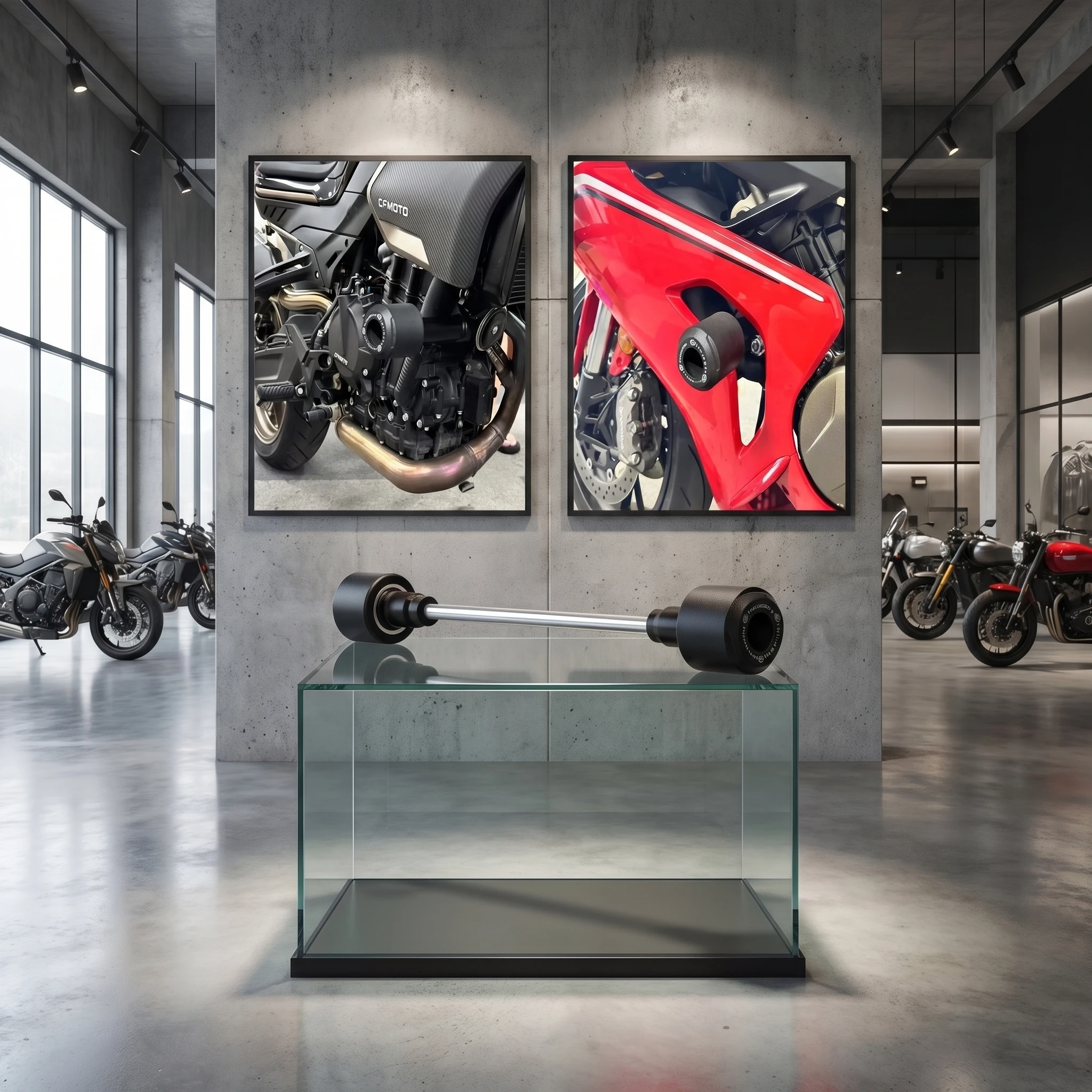 

Motocross Crash Protection Bobbins for Aprilia Dorsoduro 750 2008-2017 and 900 2018-2021