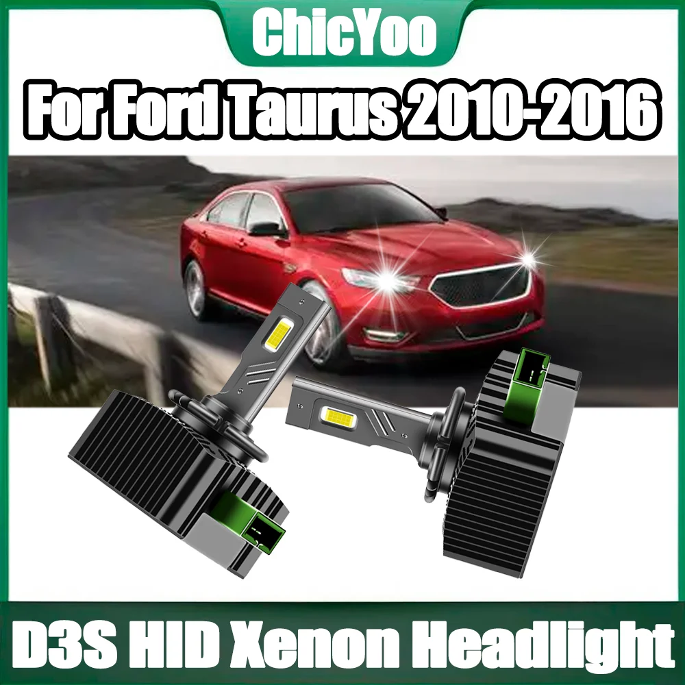 

2PCS 30000LM LED Car Headlights Xenon Headlamps 6000K Super White 120W High Power HID Xenon Lights 12V For Ford Taurus 2010-2016