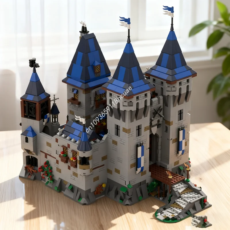 

4421pcs MOC Black Falcon Eagle s Nest Castle Model Building Christmas gift blocks toys Architecture Assemble idea Brick Kids