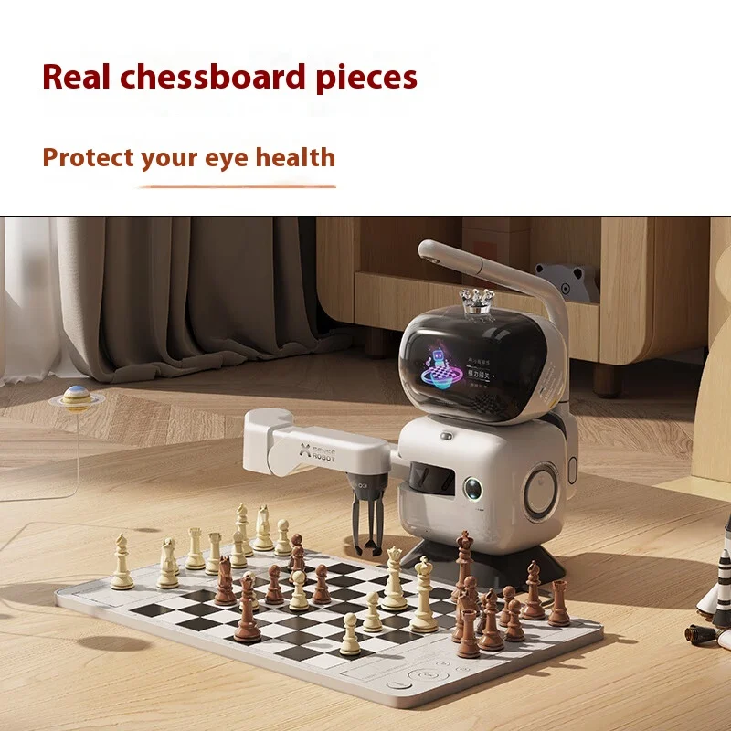 Picture 3: Yuan Radish SenseRobot Android Operated AI Chess Playing Robot Educational Metal Device with WiFi for Exercises and Sparring