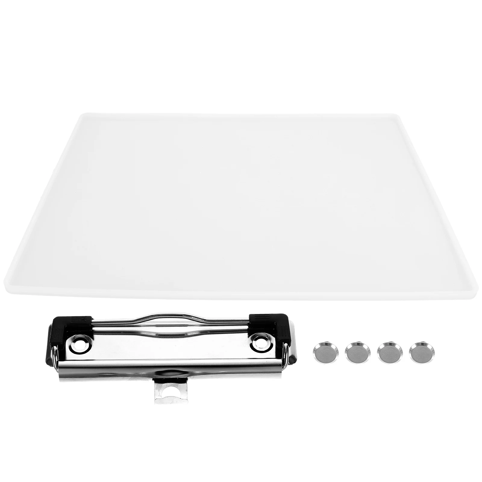 

2PCS Epoxy File Silicone Folder Mould Silicone Clipboard Clipboard Diy Folder Mold Mold Craft Reusable Office Gifts