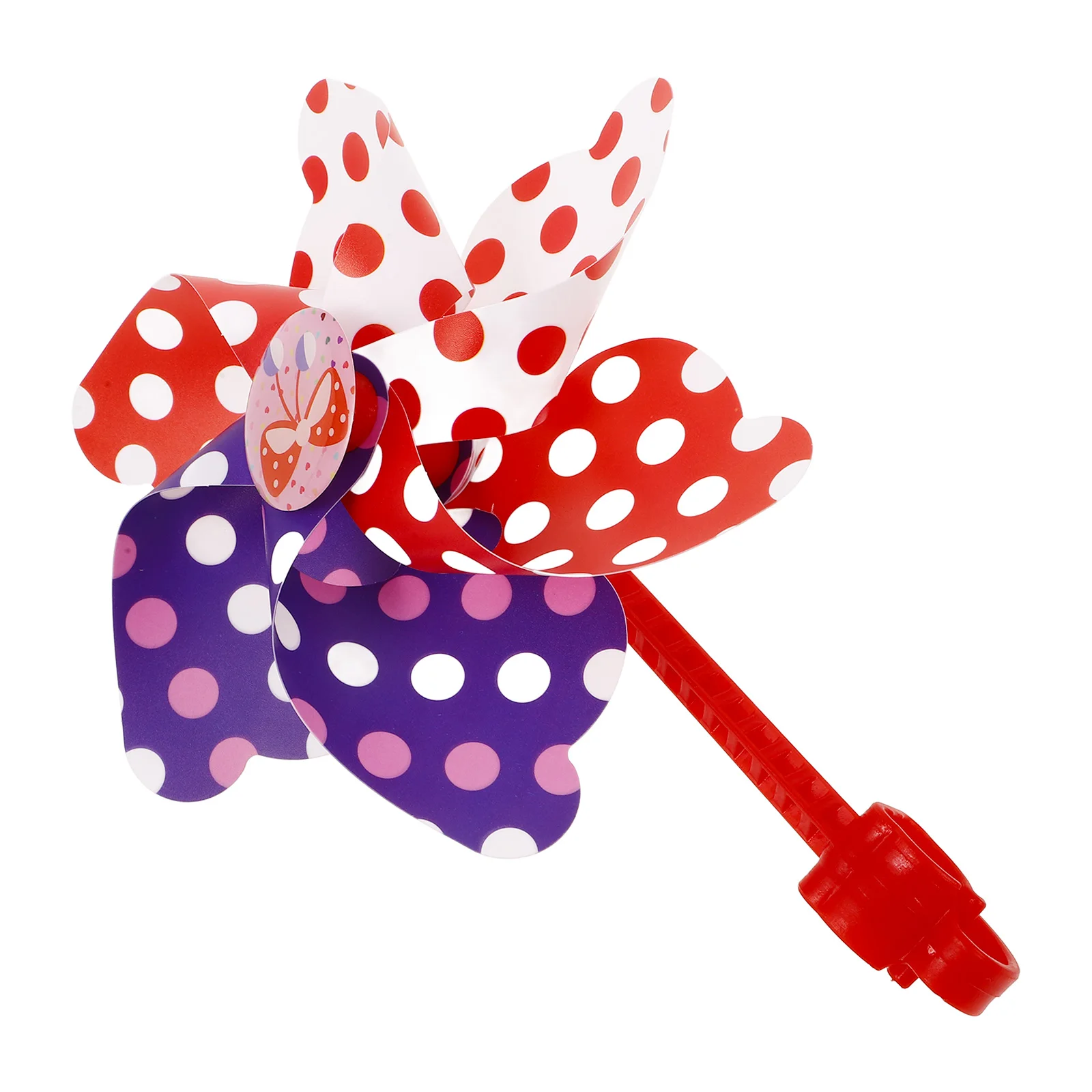 

1 Set Of Cartoon Bike Wheel Decoration Bicycle Windmill Ornament Scooter Pinwheel Accessory Cute Handlebar Decor For