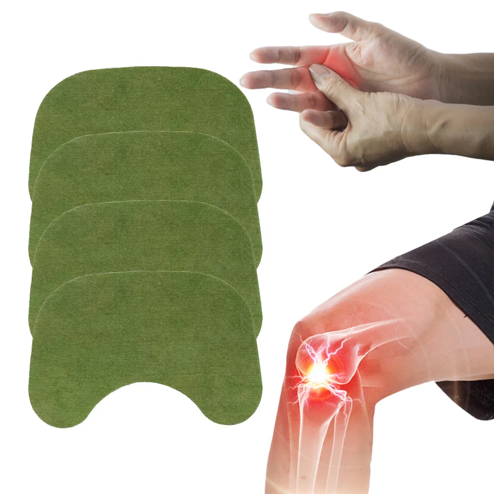 12pcs Mugwort Self-Heating Patch,Herbaceous Plants Heat Patches Moxibustion Knee Patches Joint Shoulder Foot Back Neck