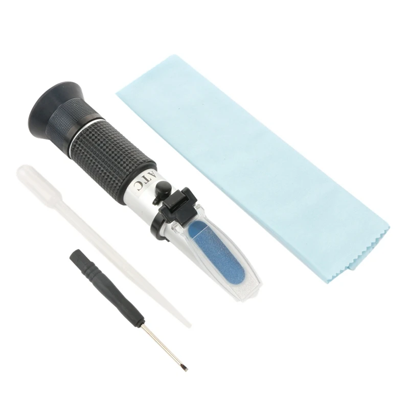 Engine Fluid Glycol Freezing Refractometers Automotive Antifreez Refractometer Normal 0.01sg Concentration Brxi Refractometer