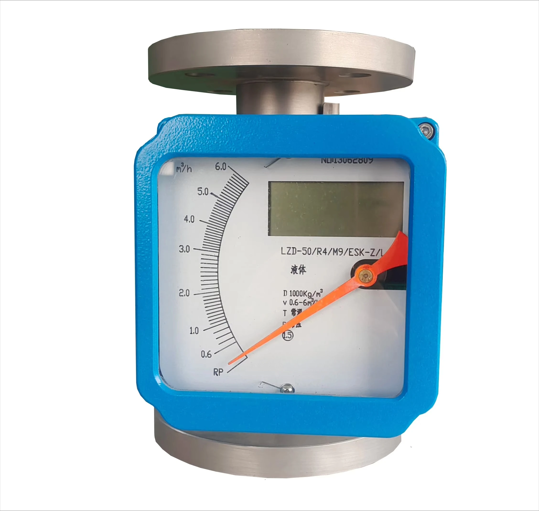 Nitrogen Oxygen Rotameter Variable Area Flow Meter Metal Tube Rotameter