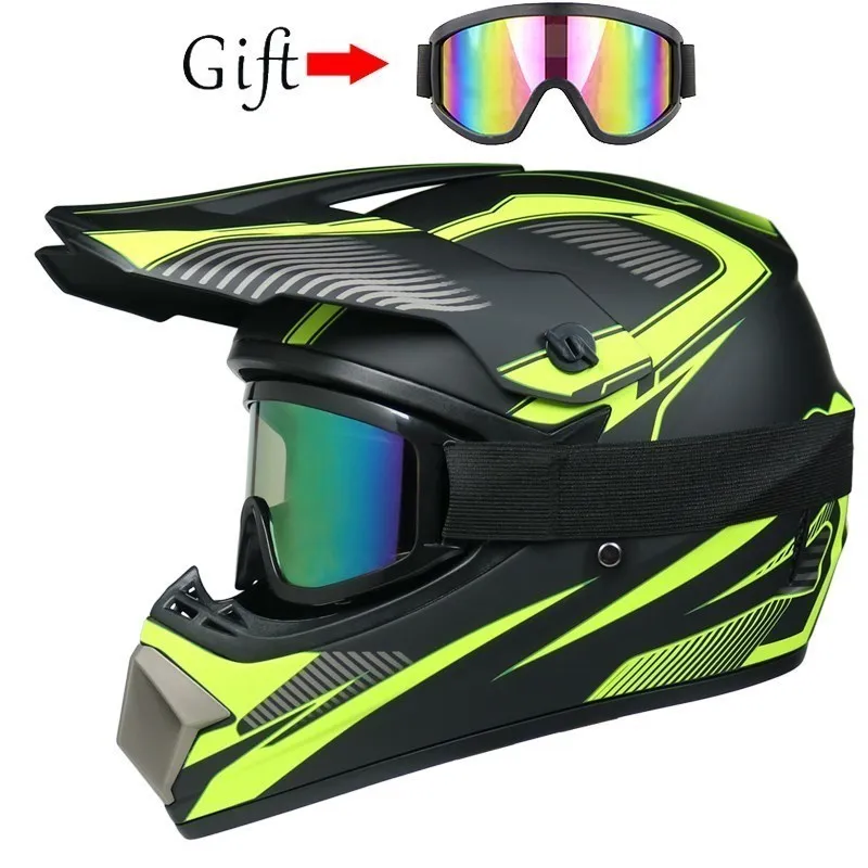 Casco de motocicleta superligero, supersorpresa, ATV, motocross, todoterreno, descenso