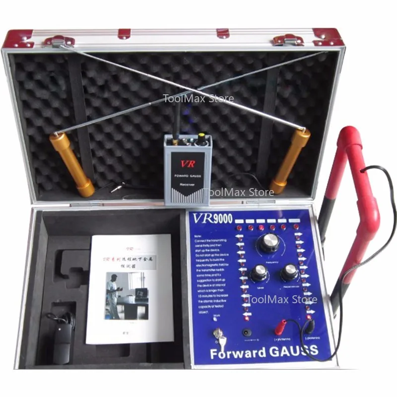 

Подземный металлоискатель VR9000 для поиска золота, серебра, меди, алмазов, дальнобойный детектор металлов