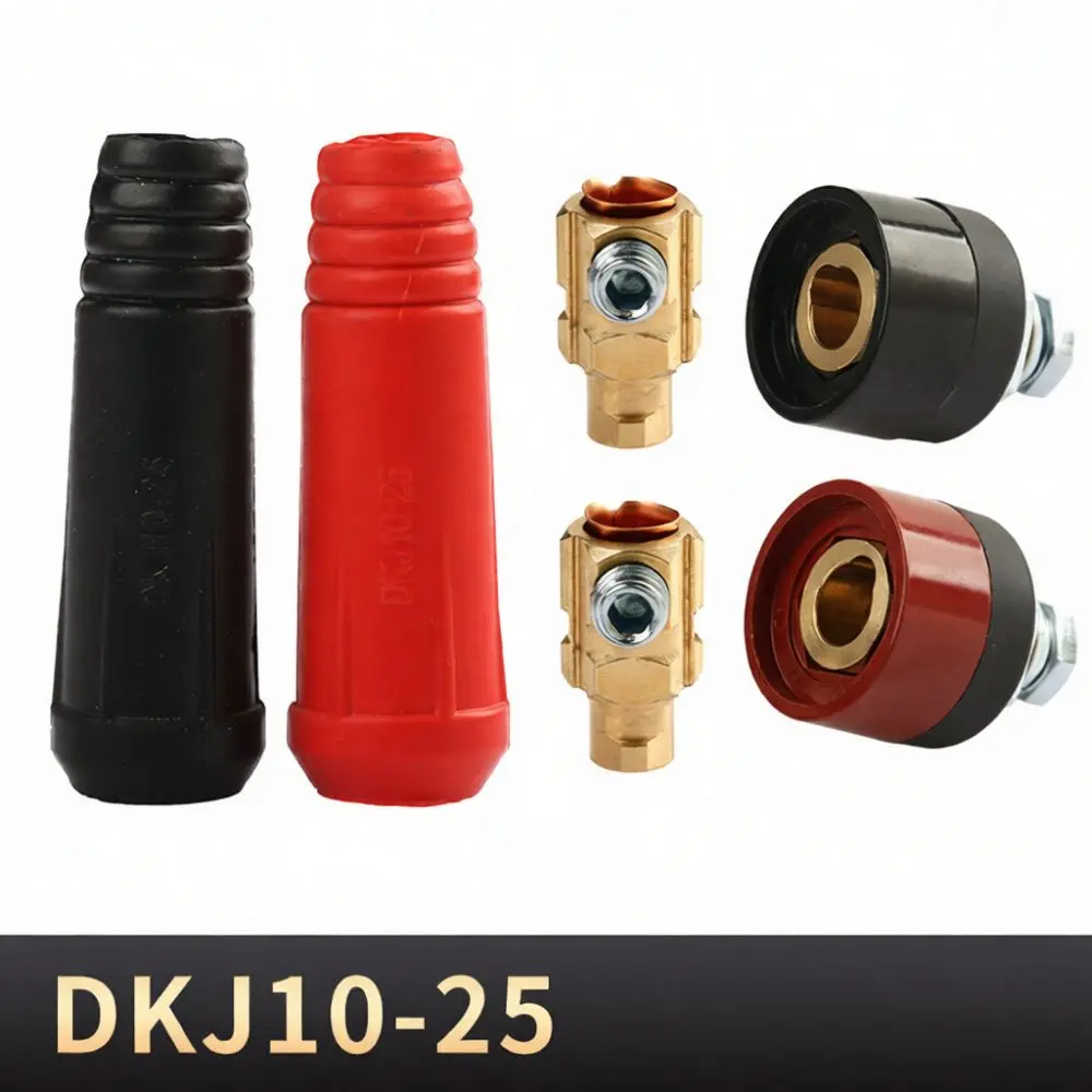 Industrial Welder Electrical Connector European Plug Socket 10 25 35 50 50 70 Quick Adapter For Professional Welding Tool