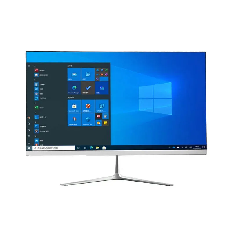 Fabbrica 23.8 ''Business Aio Computer Core I3 I5 I7 Laptop RAM 8G 16G SSD 128G 256G 512G Barebone All In One Pc Desktop