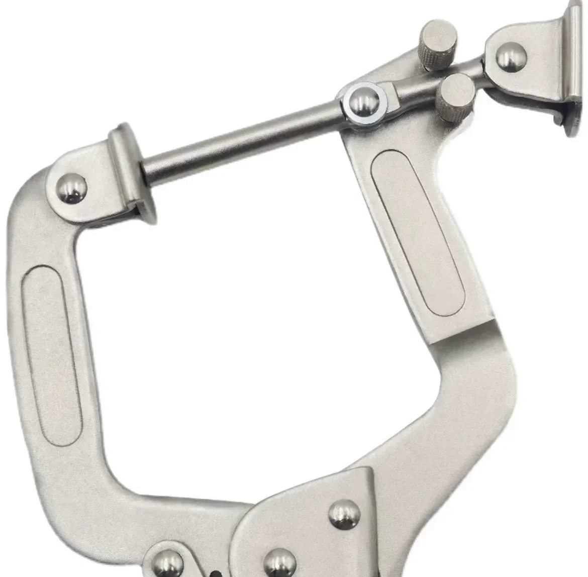 2 IN 1 12 Inch Special Purpose Metal Face Clamps For Woodworking Right Angle Heavy Duty C Clamps For Cabinet Carpentry