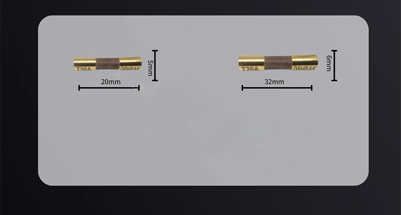 1 stücke FFHAS High-end-HIFI 7N Reinem Silber Sicherung CD Audio Verstärker Rohr Amp Sicherung Träge Sicherung – Detail 1