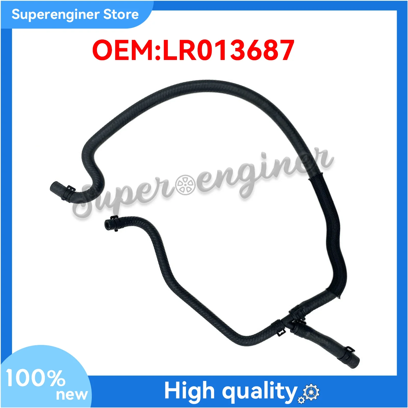 

Expansion Tank Hose to Radiator For Land Range Rover Sport LR4 V8 5.0L 10-13 NEW LR013687