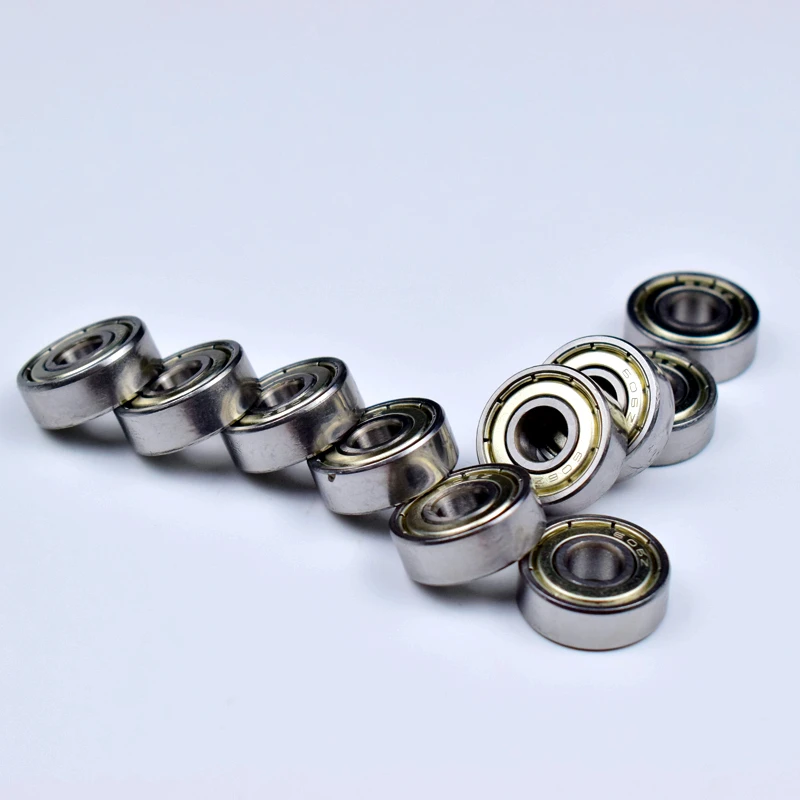 606ZZ 6*17*6(mm)  10 Pieces chrome steel Metal Sealed Bearings