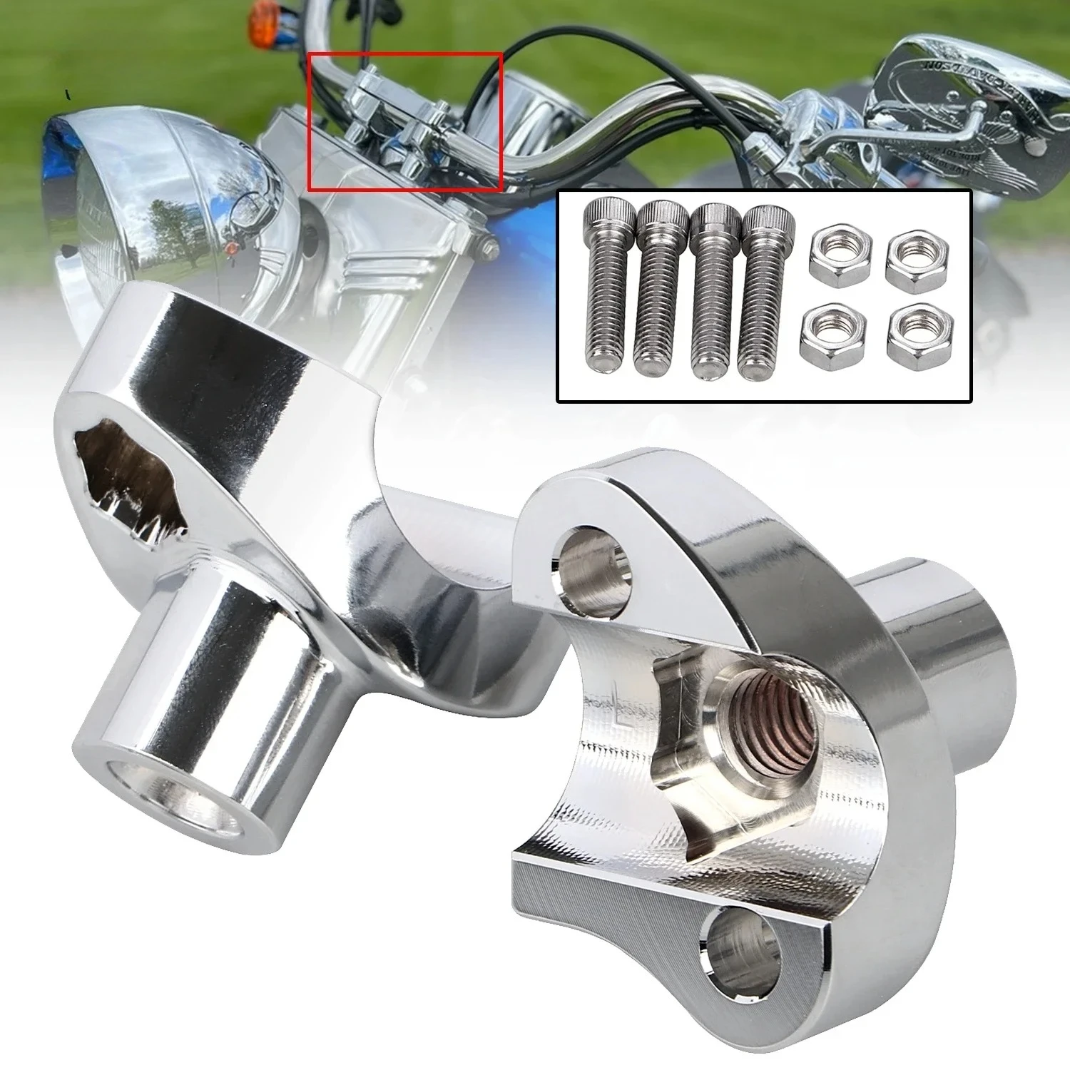 Motorcycle For Harley Chrome CNC 1