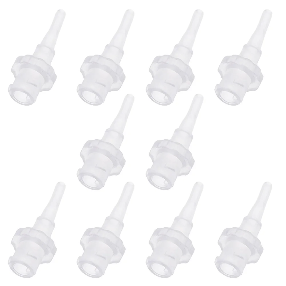 

10 Pcs Ear Washer Nozzle Washing Tools Cleaning Tips PP Material Cleaner Lavage Plastic Disposable