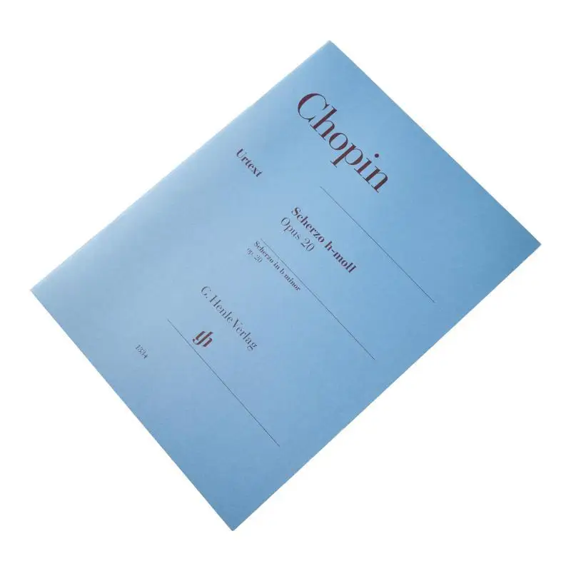 HN1334 شوبان شيرزو بي مينور Op 20 مولمان نوربرت جي هينل Verlag 9790201813349 كتاب #3