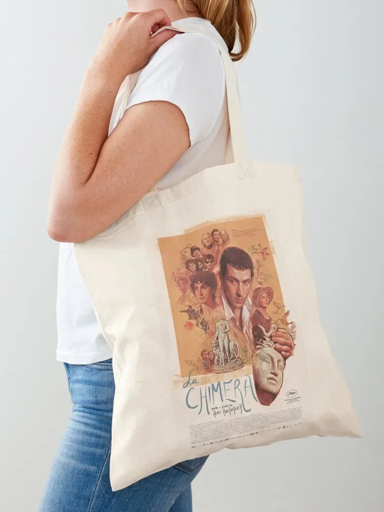 

La Chimera Movie Poster Tote Bag university shopper bag tote bag woman shopping logo Shopping bags