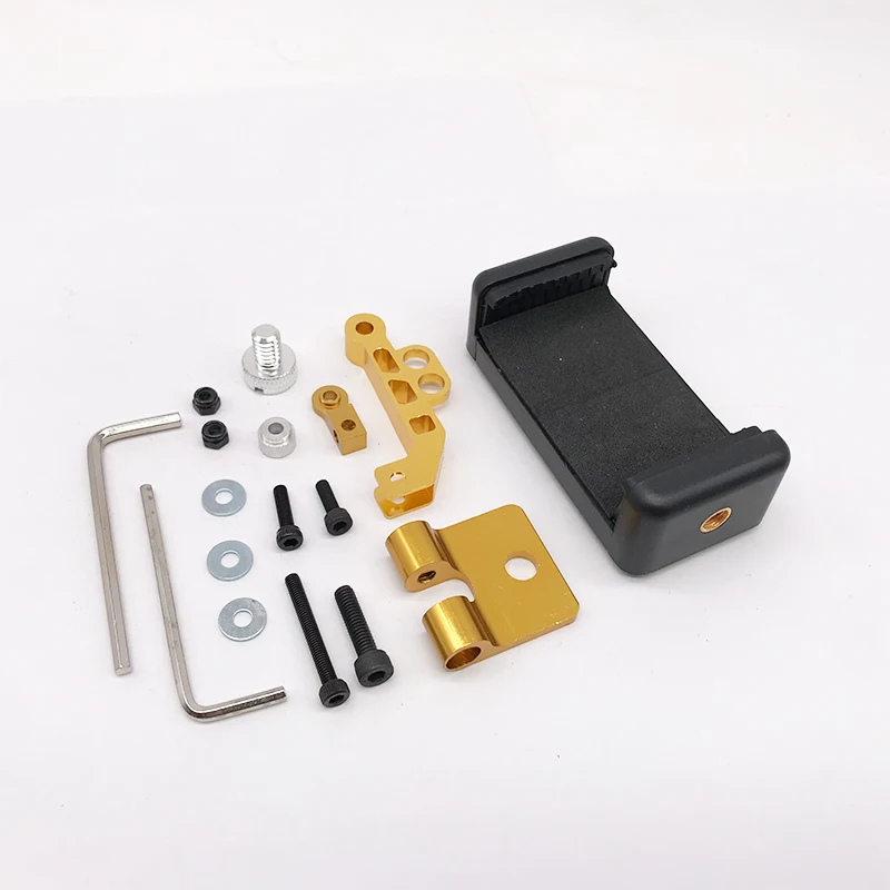 Uchwyt Klips Mocowanie Podpórka do Telefonu dla DumboRC X6 X4 2.4G 6CH Nadajnika Pilot Zdalnego Sterowania 1/10 1/8 SCX10 D90 Samochód RC Łódź