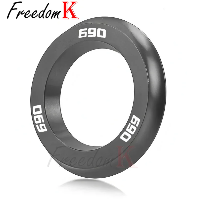 ل 690 SM/SMCR SMC R 690SM 690SMCR 690SMC 2008-2023 2022 دراجة نارية الإشعال غطاء خنق حلقة الزخرفية ثقب المفتاح الدائري