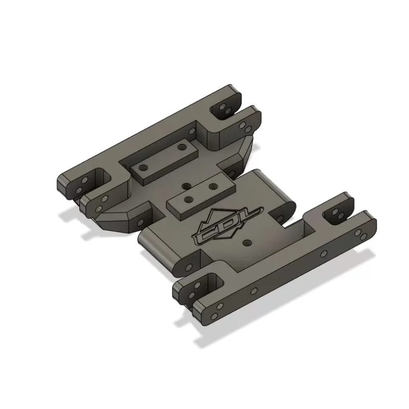 Axial SCX10 III Jeep Gladiator 1/10 RC Crawler R2 Transmission Mount, Bolt-On Gearbox Base Upgrade with Skid Plate Compatibility