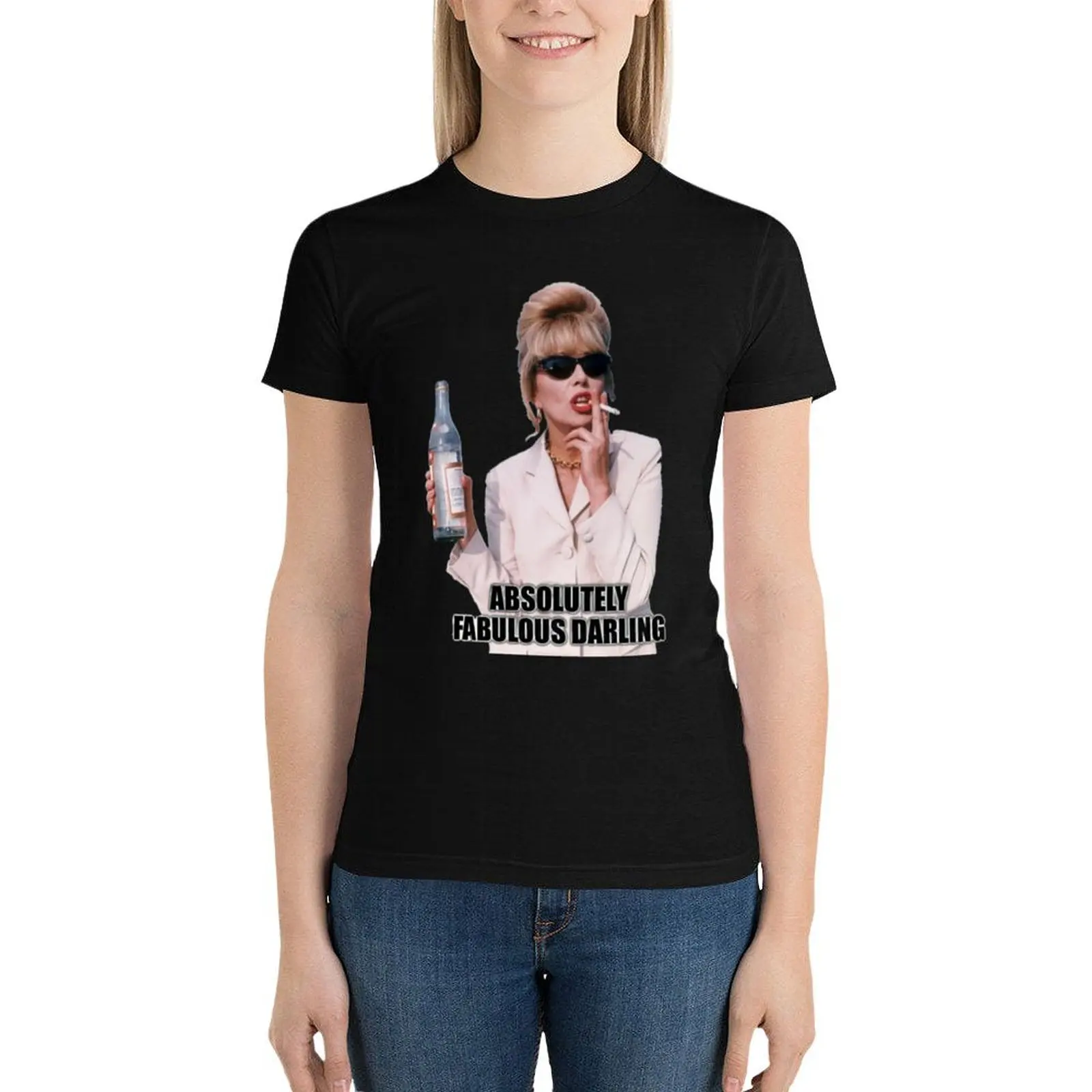 

Absolutely Fabulous Darling T-Shirt Blouse summer tops aesthetic clothes cute tops korean Women's clothes