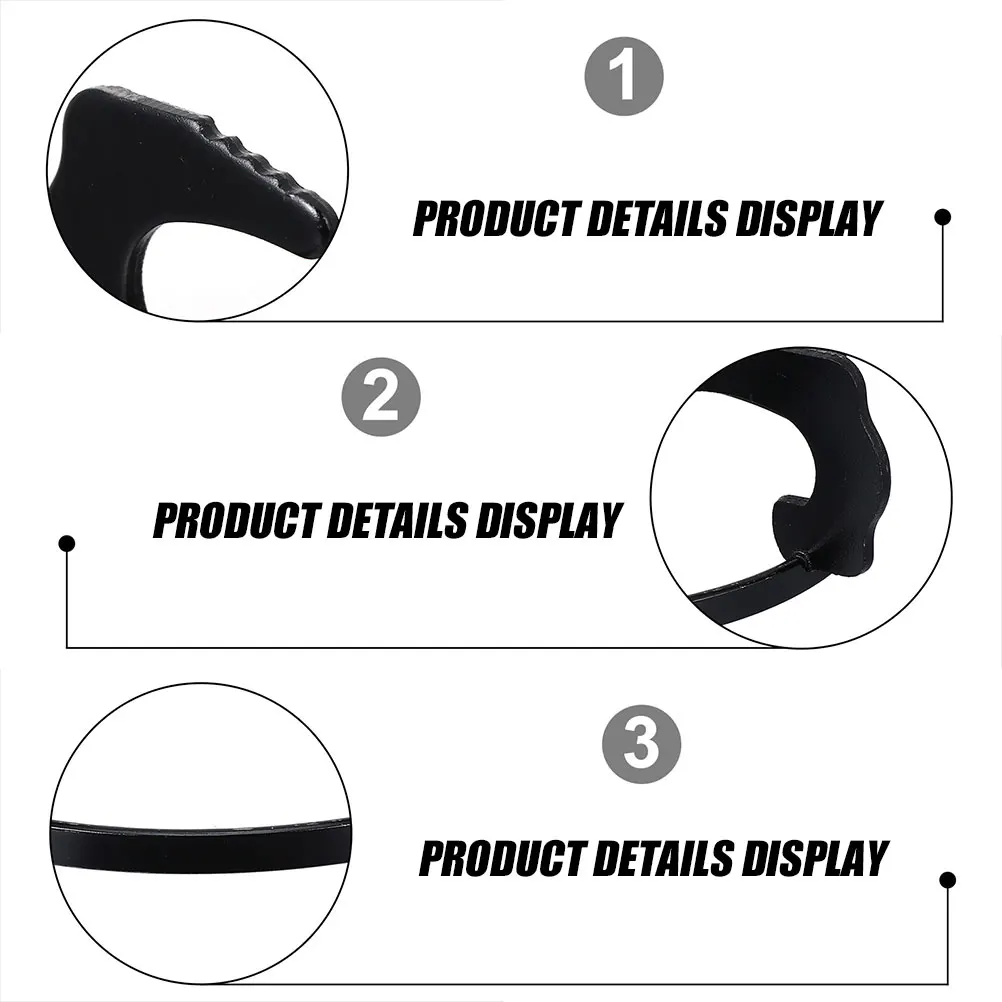 

2 Pcs Stove Rack Gas Bracket Cooktop Stand Pot Cooker Anti Skid Pan Household Holding Burner Support Holder