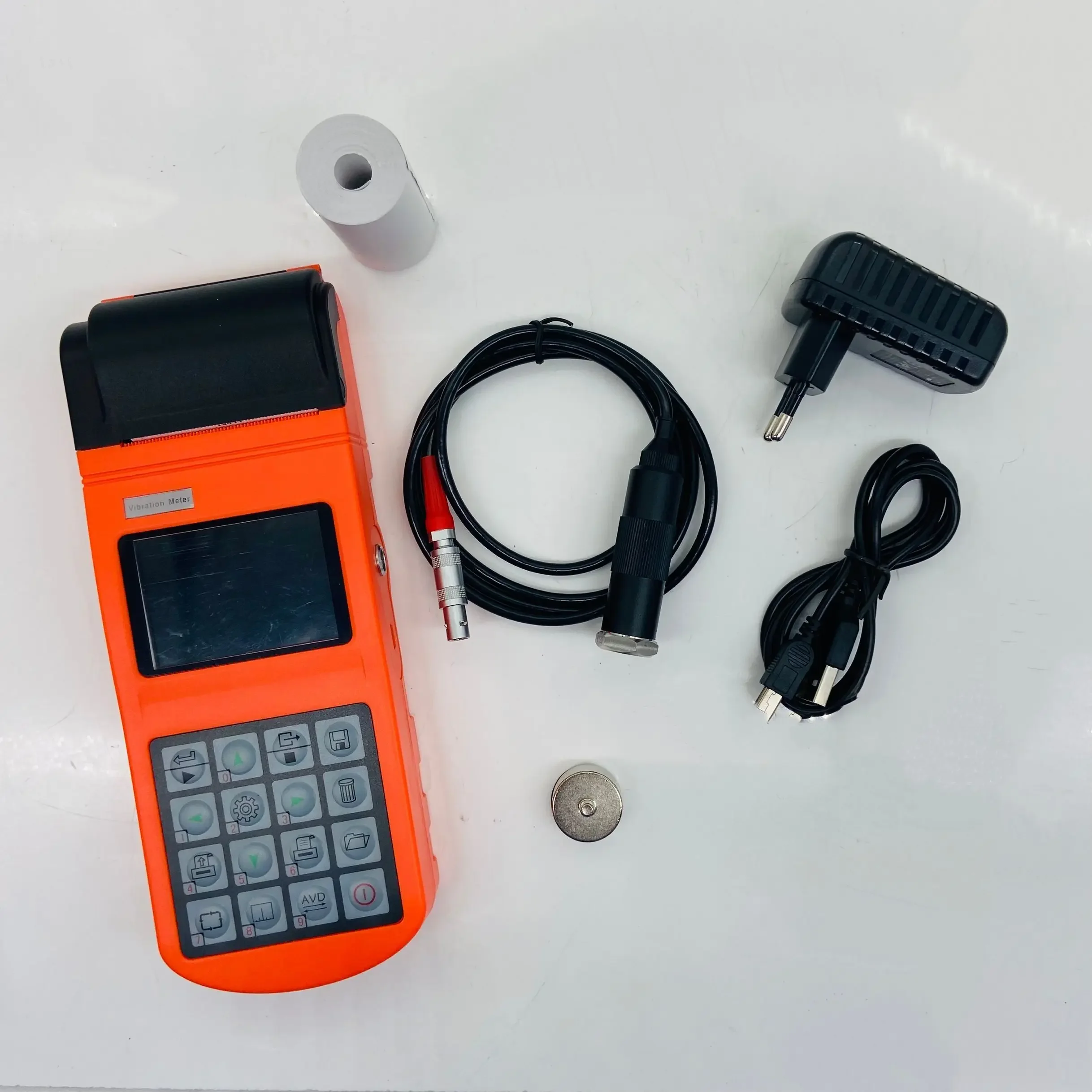 HG6380 Electronic Vibration Meter Electric Motor Field,Functional Digital Multimeter Multifunction