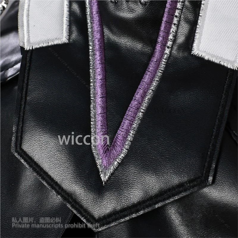 アニメゲーム Zenless ゾーンゼロコスプレビビアン衣装スーツ靴フルセット紫色かつら女の子女性ハロウィン衣装 Cos カスタマイズ