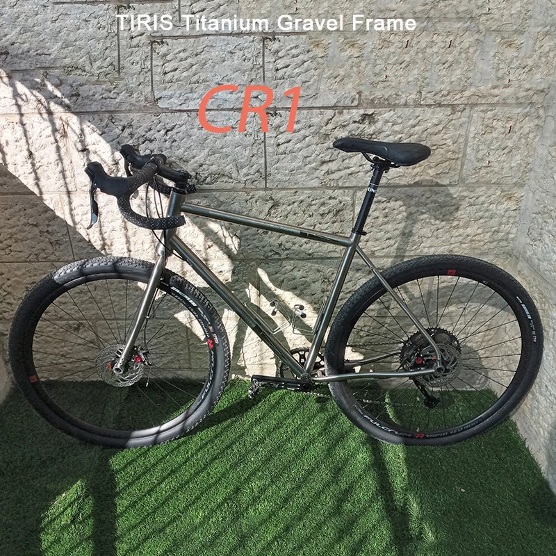 TIRIS-CR1 Gravel Bike Frame, Cyclocross Bicycle Framework, Race Cycling Frameset, Ultralight Bicycle，700C/29  Custom