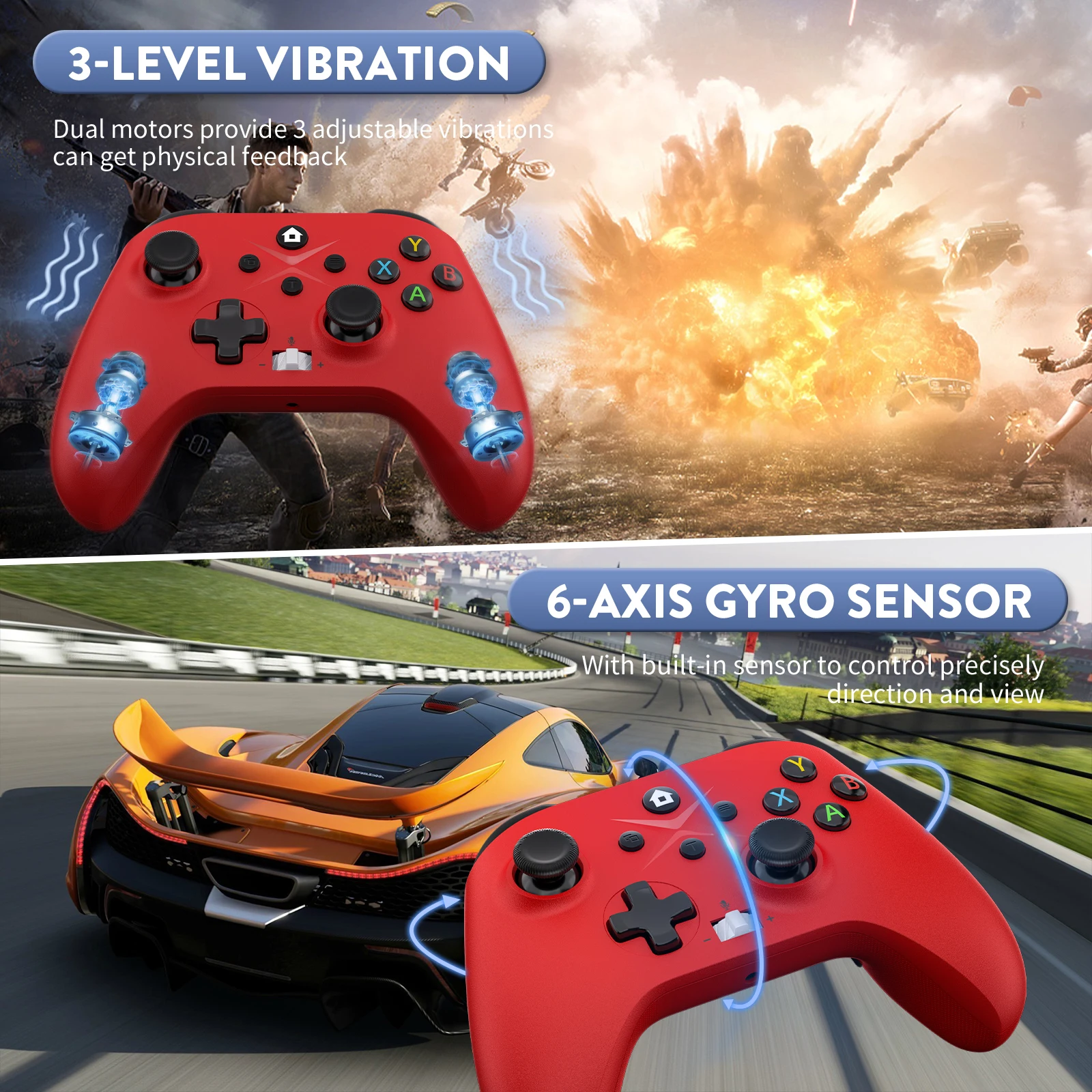 Xbox One/S/X Series X/S PC 게임패드용 무선 컨트롤러, Ios/Android 콘솔 컨트롤러 액세서리, 650mah 배터리 포함, 2.4g