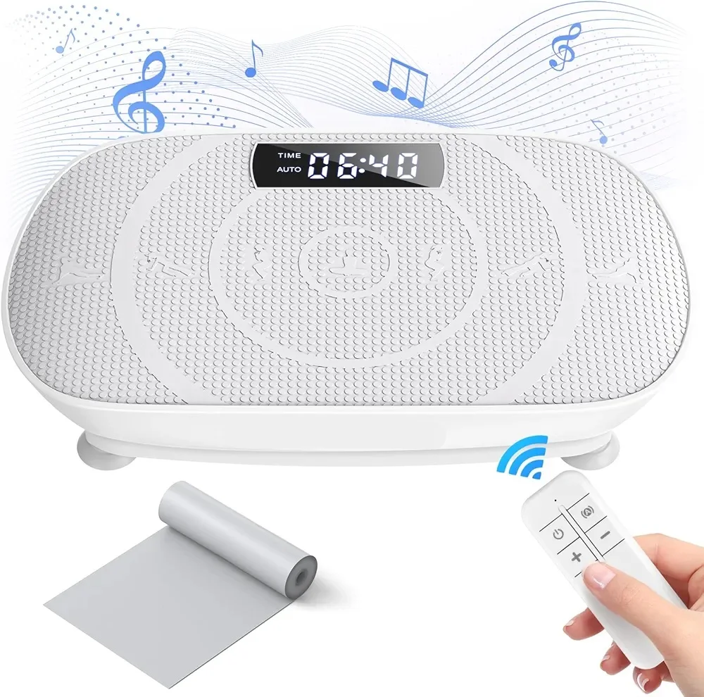 

Professional Crazy Fit Vibrating Plate Massage Whole Body Vibration Plate Remote Exercise Machine