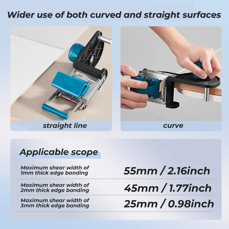 IMBOT PVC edge banding belt cutting tool manual edge trimming cutter cutting trimming device