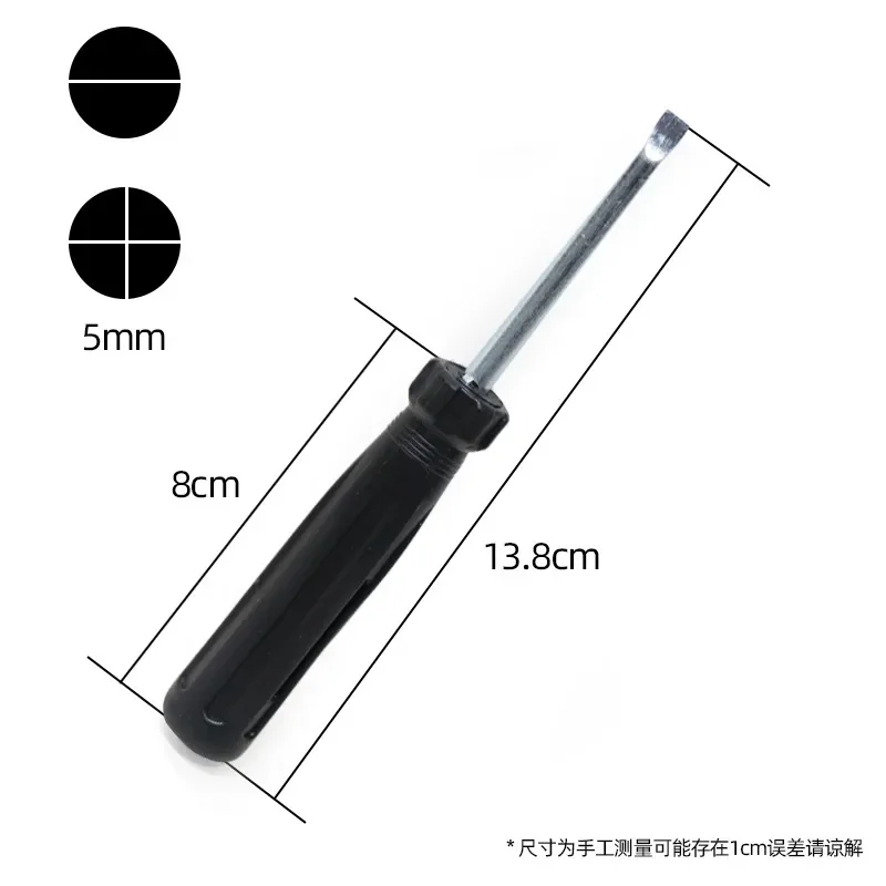 Manufacturer wholesale double with one-word cross manual screwdriver scratching plate installation removable double head