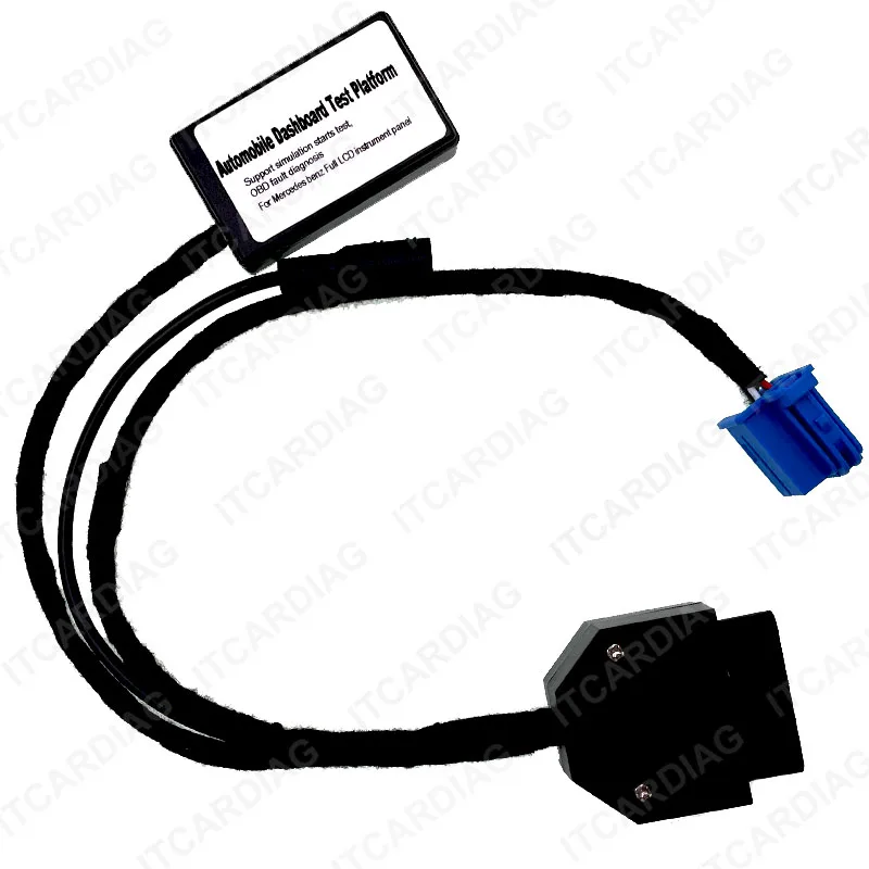 MB Automobile Dashboard Test Platform Cable For MercedesBenz W205 W213 W253 W164 Full LCD Instrument Panel Simulation Start Test