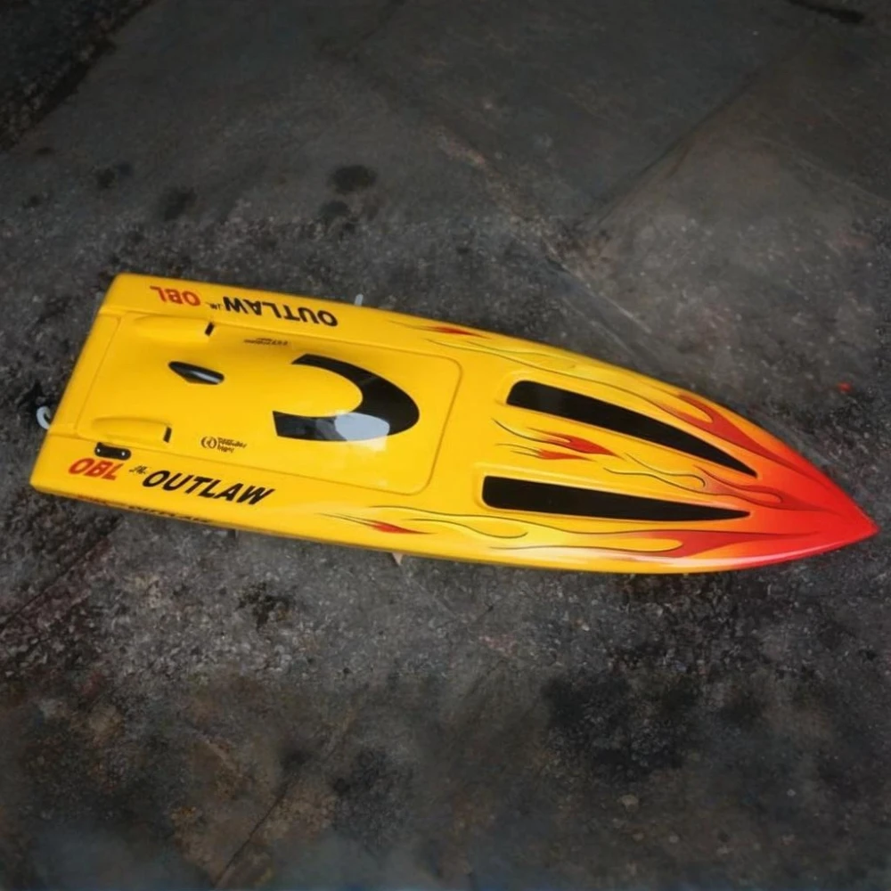 2.4G Brushless ไฟฟ้า RC Speedboat 74 ซม.RTR การแข่งขัน O เรือไฟเบอร์กลาสคิงส์ตันอะพอนฮัลล์ Cooling System ความเร็วสูง RC เรือรุ่น